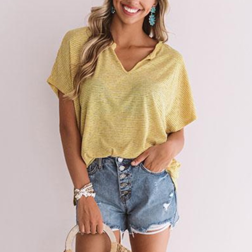 Shop Impressions ray of sunshine shift top